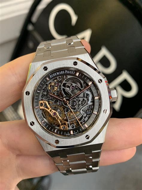 audemars piguet céramique blanche|Audemars Piguet skeleton watch.